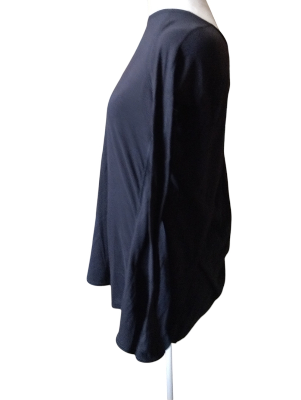 Lululemon Making Moves Black Long Sleeve Top Size 4? Activewear Athletic Running - Picture 4 of 7